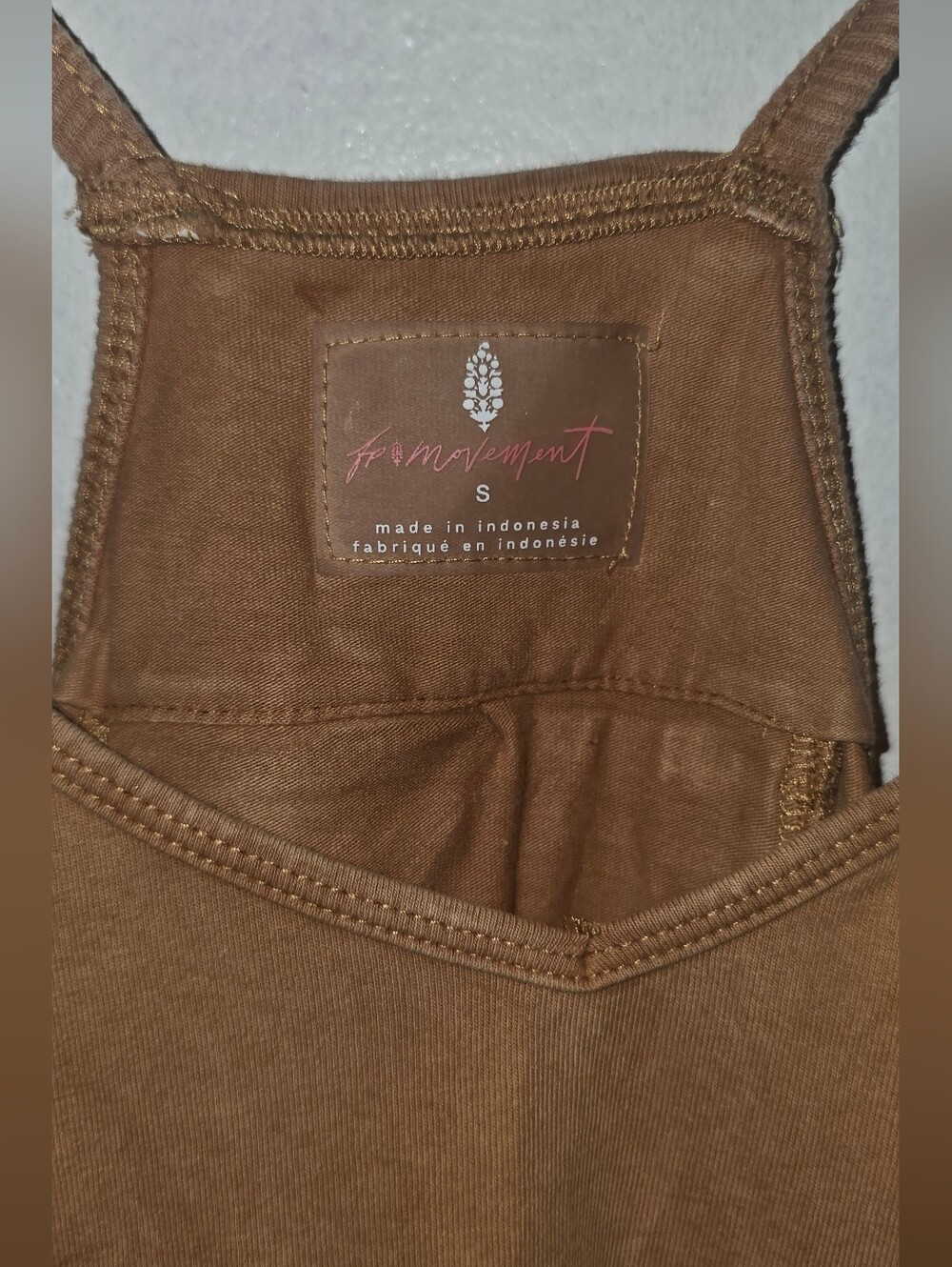 FP Movement by Free People Rust/Tan Jumpsuit Overalls - Picture 2 of 3